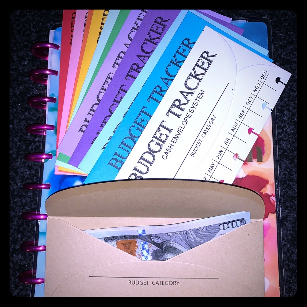 Budget tracker | happy planner inserts